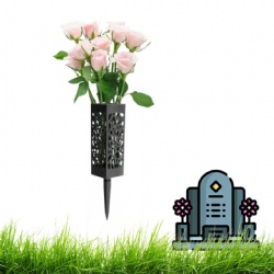 Memorials Cemetery Flower Vase Holders